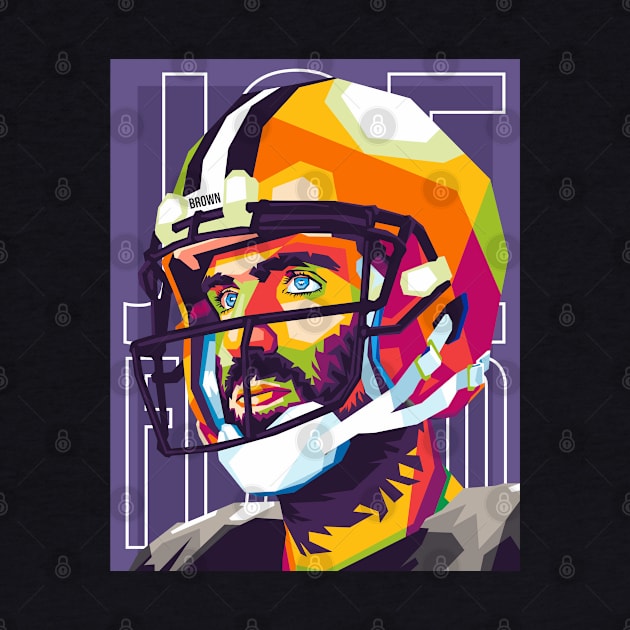 Joe Flacco by cool pop art house